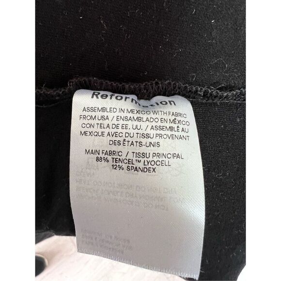 Reformation Harlyn Knit Dress in Black- Women- Size XL chic - Picture 5 of 8